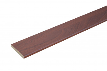 Наличник Сибирь Профиль 2150х70х8 мм итальянский орех покрытие на бумажной основе